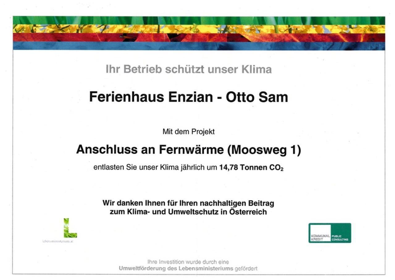 Haus Enzian Lermoos Exterior foto